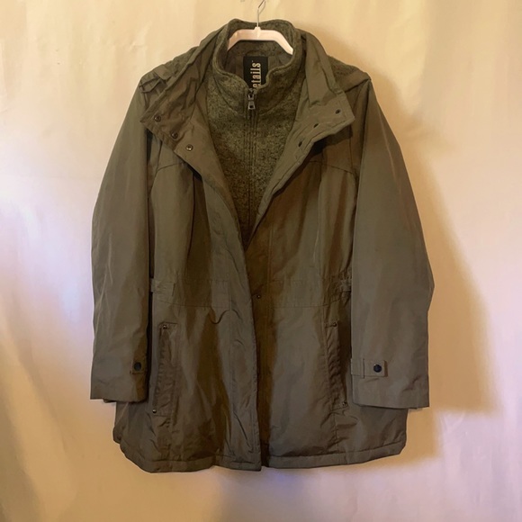 Womans hooded jacket size 1x - Picture 1 of 5